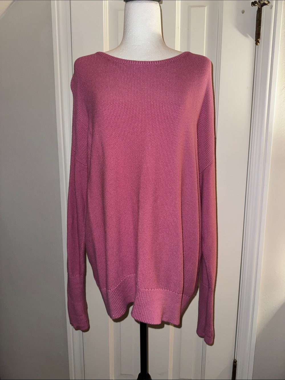lululemon athletica Relaxed Open-Back Scoopneck Knit Sweater - Rose